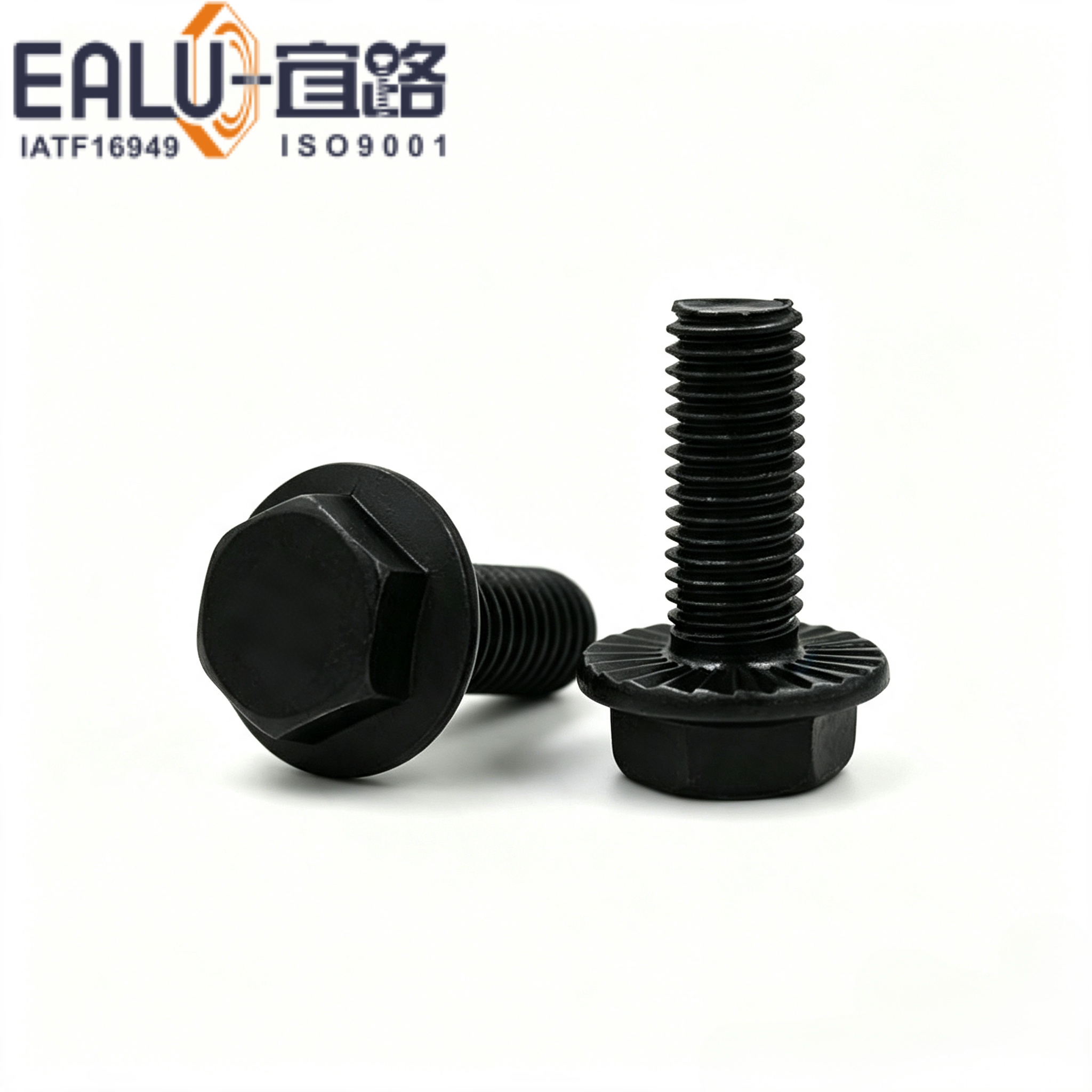 A 级六角头法兰面螺栓小系列 ISO15071,宜路工业法兰螺栓产品实拍图