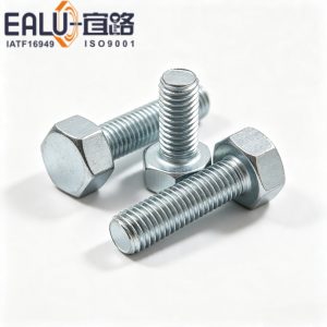 宜路工业 六角头螺栓 美制 ANSI/ASME B18.2.1(1-3),碳钢镀锌外六角螺栓,进口设备紧固紧固件
