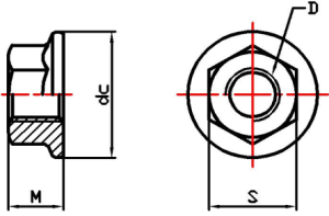 六角法兰面螺母 GB/T 6177.1-2000，宜路工业紧固系统（上海）有限公司