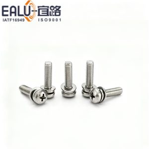 十字槽盘头螺钉、弹簧垫圈和平垫圈组合件 GB/T9074.4-1988,宜路工业紧固系统(上海)有限公司